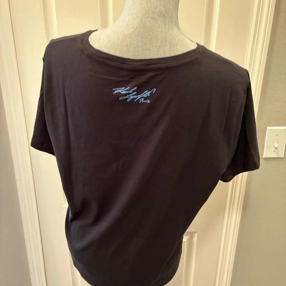 Karl lagerfeld ladies tee size large - Picture 5 of 7